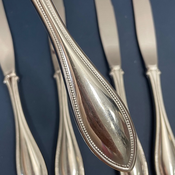 Oneida Arbor American Harmony Set of 5 Dinner Knives Stainless Flatware USA - Picture 1 of 4